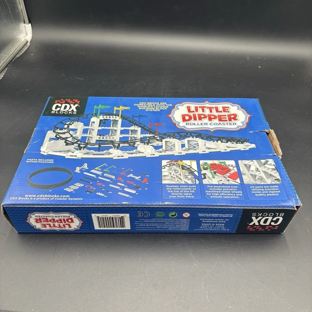 CDX Blocks Little Dipper Roller Coaster USED